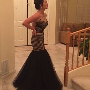 New Terani Couture mermaid evening gown